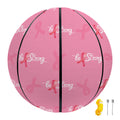 Be Strong Breast Cancer Pattern Print Basketball