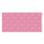 Be Strong Breast Cancer Pattern Print Beach Towel