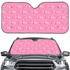 Be Strong Breast Cancer Pattern Print Car Windshield Sun Shade