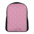 Be Strong Breast Cancer Pattern Print Casual Backpack