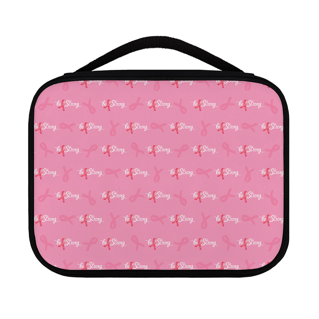 Be Strong Breast Cancer Pattern Print Classic Bible Case