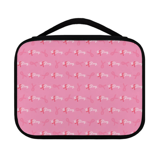 Be Strong Breast Cancer Pattern Print Classic Bible Case