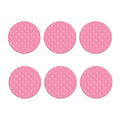 Be Strong Breast Cancer Pattern Print Coaster Set