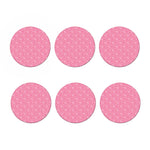 Be Strong Breast Cancer Pattern Print Coaster Set