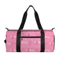 Be Strong Breast Cancer Pattern Print Gym Bag