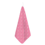 Be Strong Breast Cancer Pattern Print Hand Towel