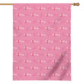 Be Strong Breast Cancer Pattern Print House Flag