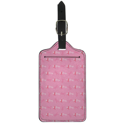 Be Strong Breast Cancer Pattern Print Luggage Tag