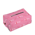 Be Strong Breast Cancer Pattern Print Rectangle Tissue Box Cover