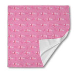 Be Strong Breast Cancer Pattern Print Silk Bandana