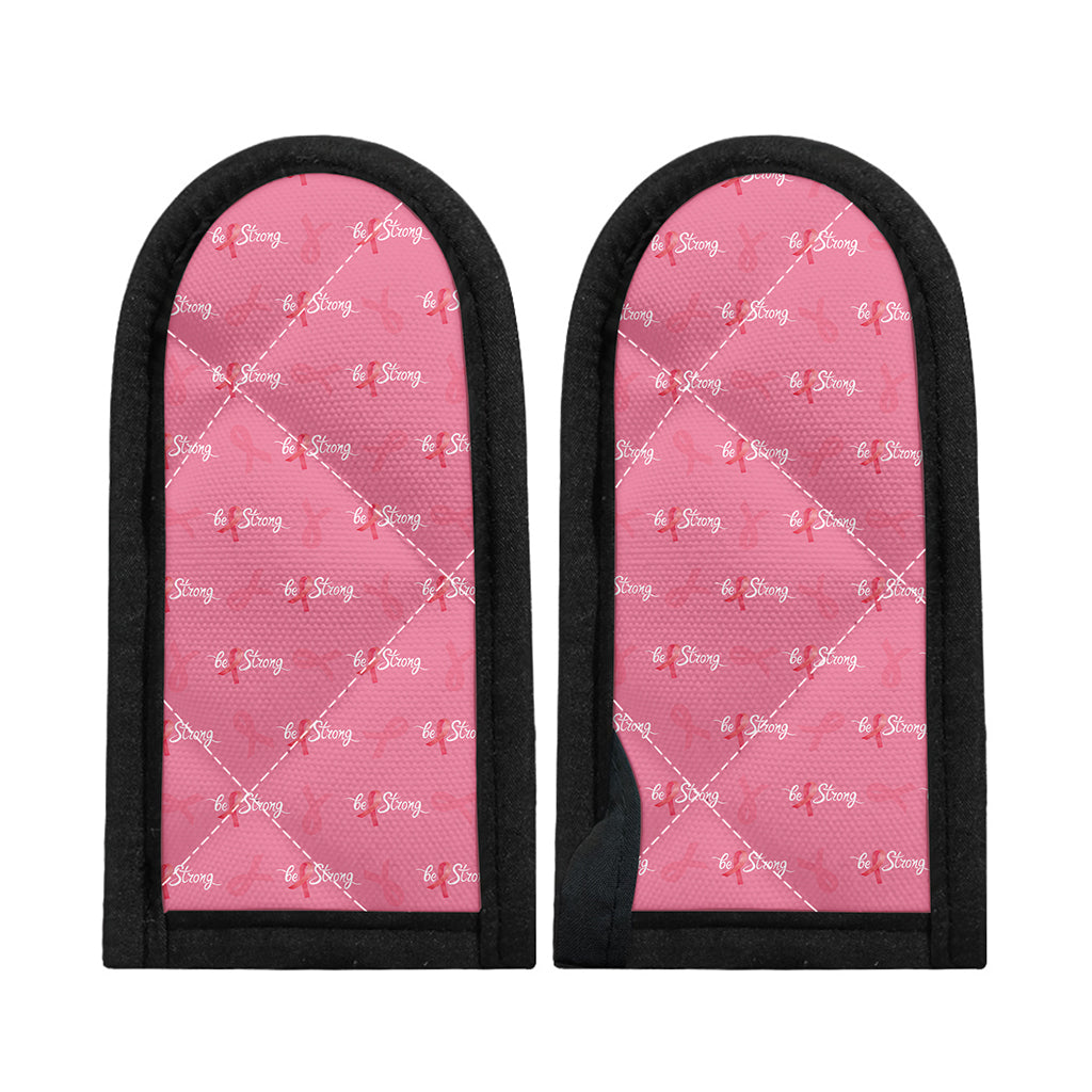 Be Strong Breast Cancer Pattern Print Skillet Handle Cover