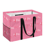 Be Strong Breast Cancer Pattern Print Utility Tote Bag