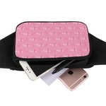 Be Strong Breast Cancer Pattern Print Waist Bag
