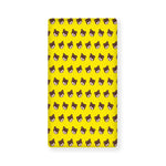 Bear Emoji Pattern Print Baby Crib Sheet