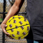 Bear Emoji Pattern Print Basketball