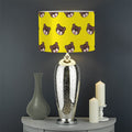 Bear Emoji Pattern Print Drum Lamp Shade