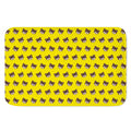 Bear Emoji Pattern Print Indoor Door Mat