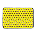 Bear Emoji Pattern Print Kitchen Mat
