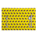 Bear Emoji Pattern Print Placemat