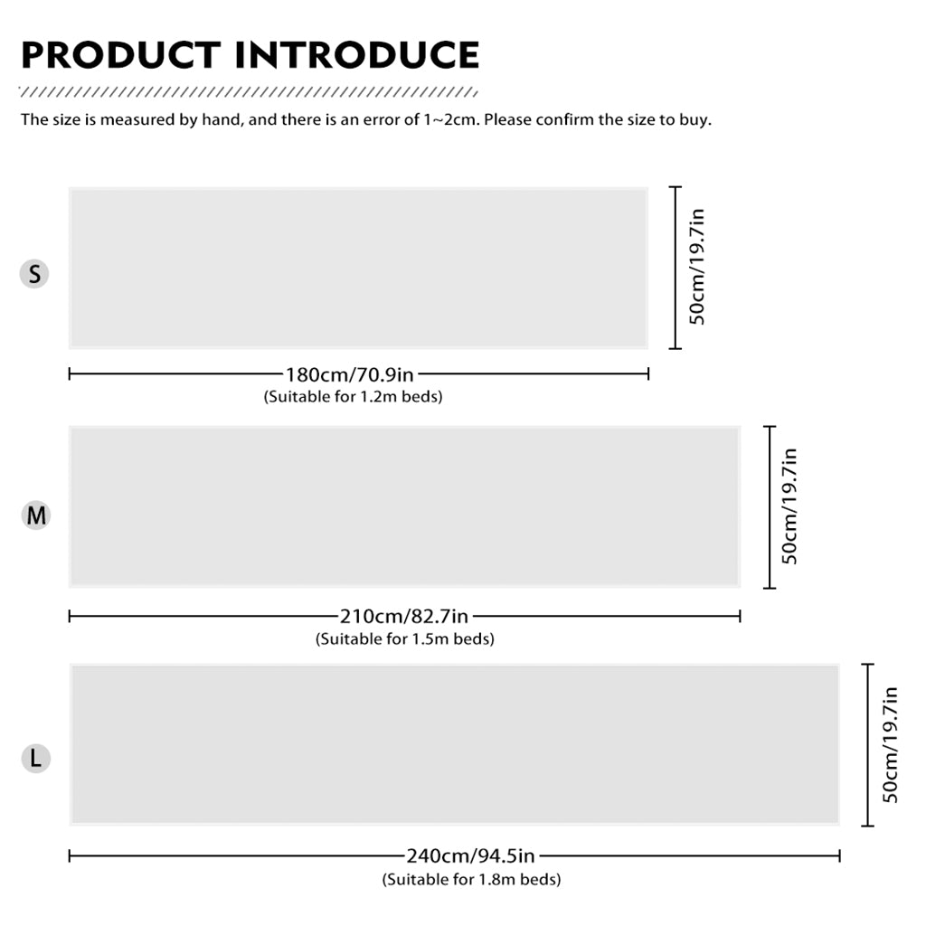 Geometric Mardi Gras Pattern Print Bed Runner