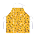 Bee Drawing Pattern Print Adjustable Apron