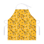 Bee Drawing Pattern Print Adjustable Apron