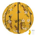 Bee Drawing Pattern Print Basketball