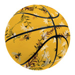 Bee Drawing Pattern Print Basketball