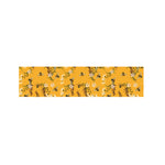 Bee Drawing Pattern Print Bed Runner