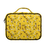 Bee Drawing Pattern Print Briefcase Bible Bag