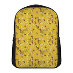 Bee Drawing Pattern Print Casual Backpack