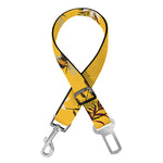 Bee Drawing Pattern Print Dog Seat Belt