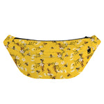 Bee Drawing Pattern Print Fanny Pack