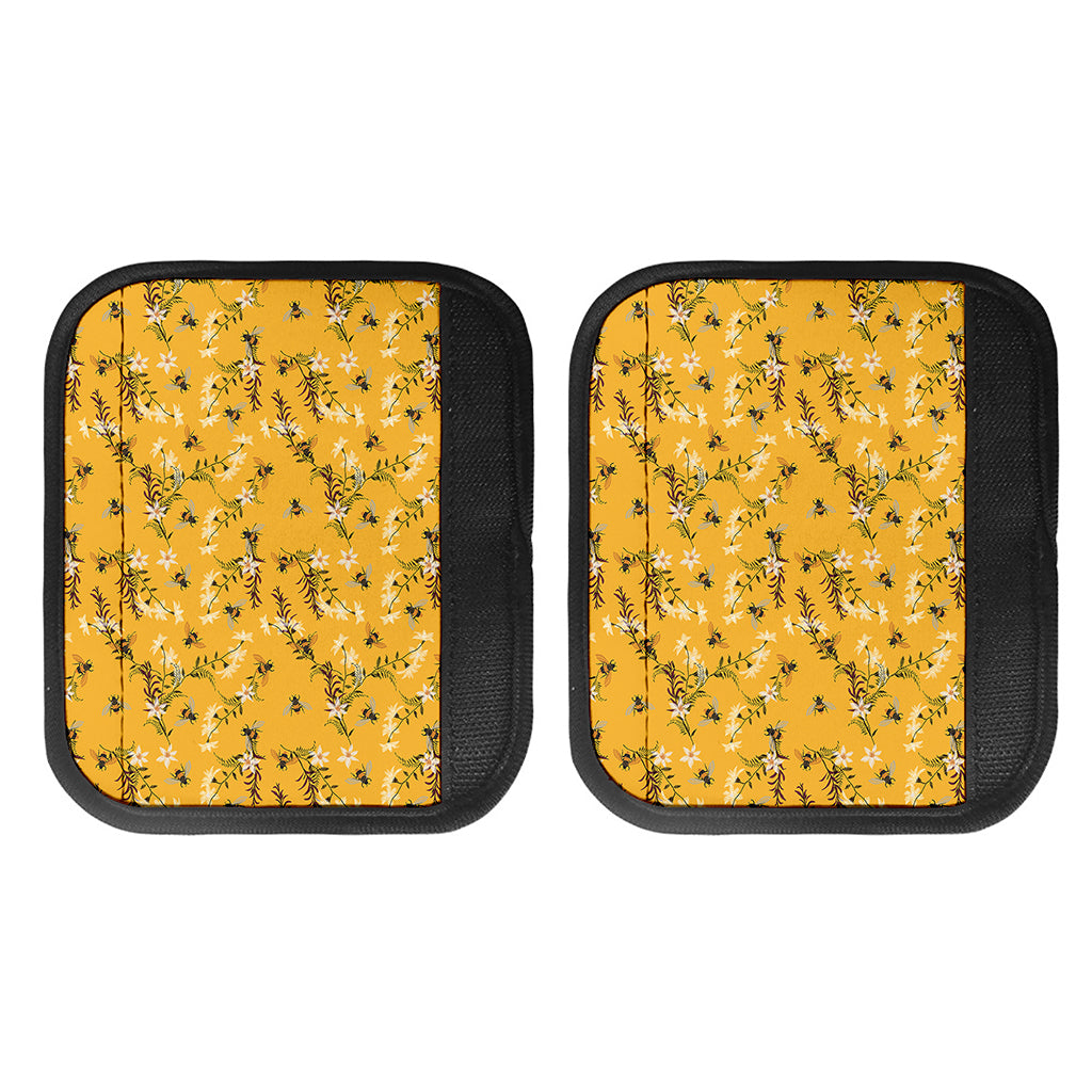 Bee Drawing Pattern Print Handle Covers