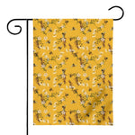Bee Drawing Pattern Print House Flag