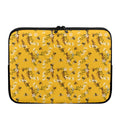 Bee Drawing Pattern Print Laptop Sleeve