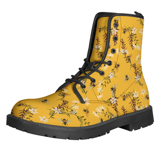 Bee Drawing Pattern Print Backpack