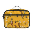 Bee Drawing Pattern Print Portable Lunch Bag