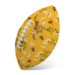 Bee Drawing Pattern Print Rugby Ball