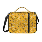 Bee Drawing Pattern Print Shoulder Strap Bible Bag