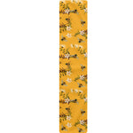 Bee Drawing Pattern Print Table Runner