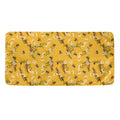 Bee Drawing Pattern Print Towel