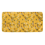 Bee Drawing Pattern Print Towel