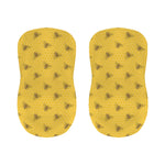 Bee Honeycomb Pattern Print Bar Stool Covers