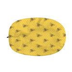 Bee Honeycomb Pattern Print Car Side Mirror Covers