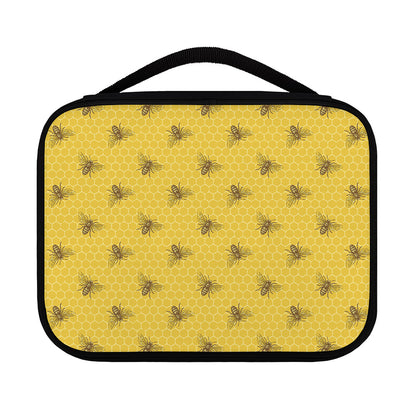 Bee Honeycomb Pattern Print Classic Bible Case