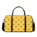 Bee Honeycomb Pattern Print Duffel Bag
