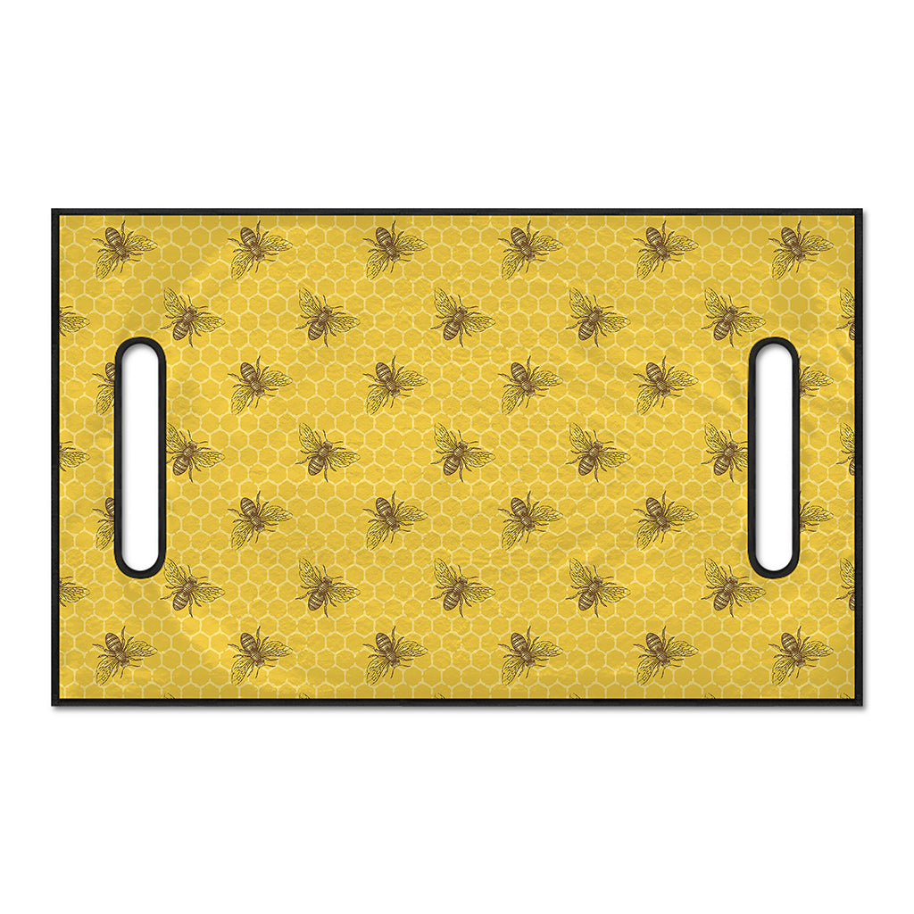 Bee Honeycomb Pattern Print Golf Cart Seat Cover