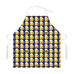Beer Emoji Pattern Print Adjustable Apron
