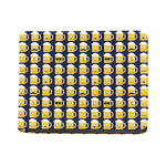 Beer Emoji Pattern Print Bifold Wallet